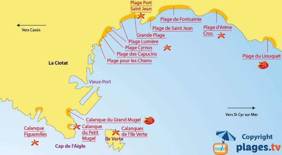 Bastide La Boheme Lägenhet La Ciotat Exteriör bild